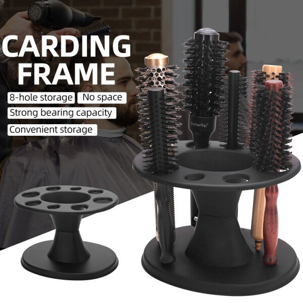 Barber Hairdressing Scissors Combs Tools Holder Storage Box Barbertop Salon Display Stand Salon Hairdresser Tools Organizer Rack