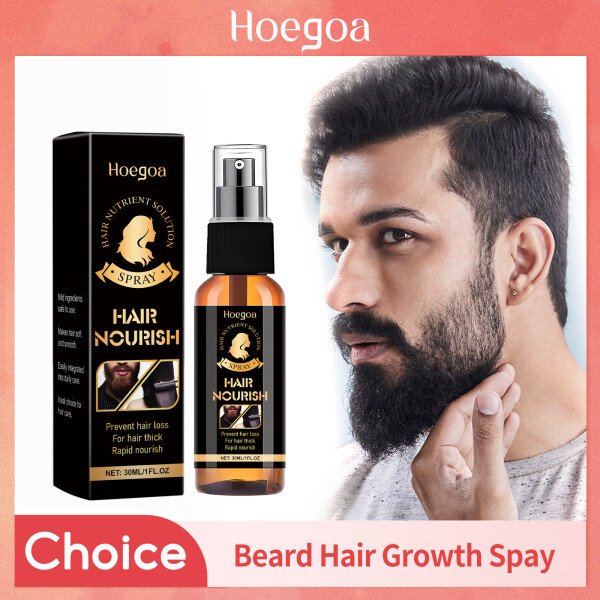 Beard Hair Growth Serum Anti Loss Prevent Baldness Moustache Enhancer Nourish Hair Follicle Repair Damaged Hair Care Product
