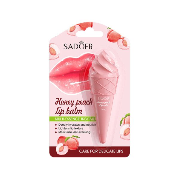 SADOER Avocado Moisturizing Lip Balm Honey Strawberry Anti Chap Lipstick Hydrating Repair Nourishing Lips Skin Care Products - Imagen 6