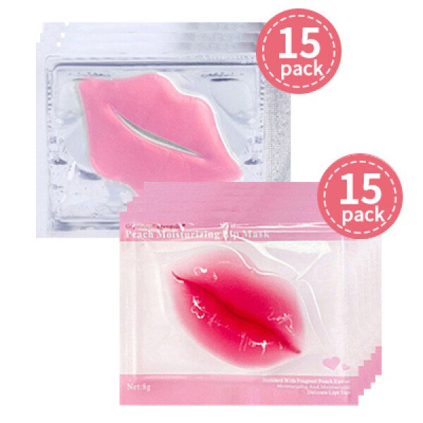 30PCS Collagen Crystal Lip Mask Gel Patches Moisturizing Hydrating Repair Lines Lips Plumper Pad Lip Care Enhancement Lip Mask - Imagen 9