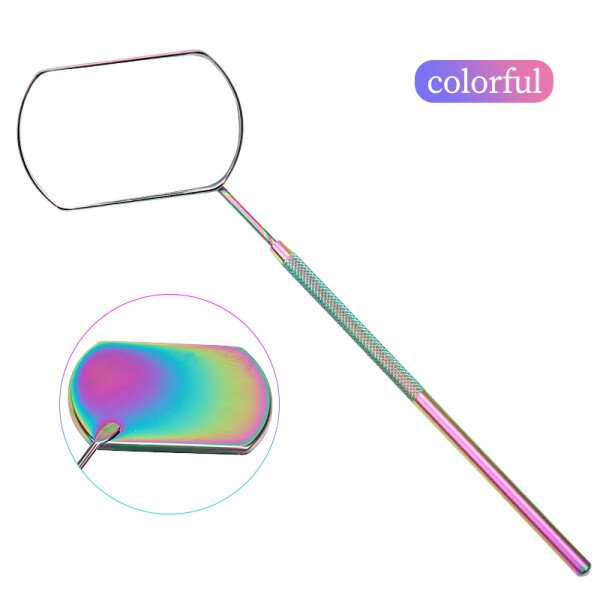Eyelash Mirror Grafting Lash Magnifying Beauty Long Handle For Checking False Lashes Extension Makeup Tools Mirror Supplier - Imagen 7