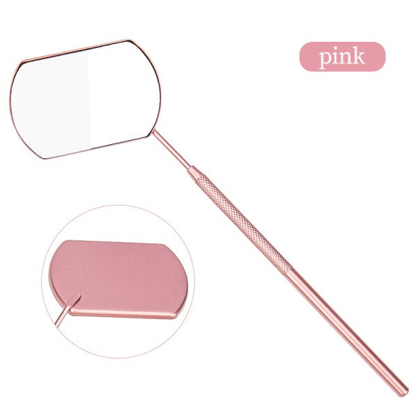 Eyelash Mirror Grafting Lash Magnifying Beauty Long Handle For Checking False Lashes Extension Makeup Tools Mirror Supplier - Imagen 8