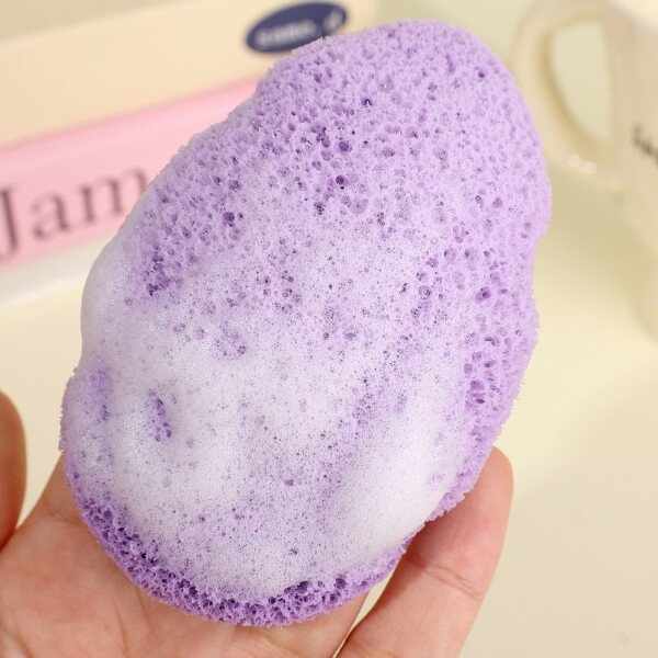 1-3pcs Exfoliating Face Wash Cleansing Sponge Blackhead Removal Makeup Remover Foam Puff Tool Deep Clean Pore Cleaner Skincare - Imagen 3