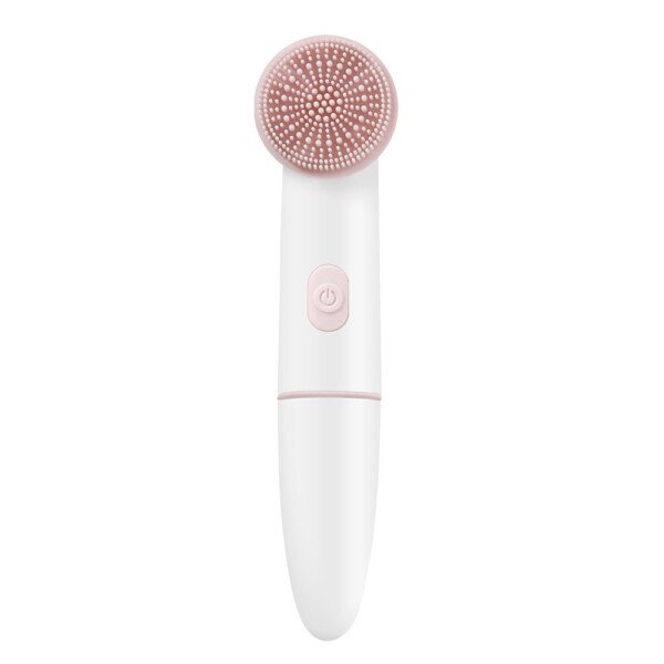 Electric Facial Cleanser Waterproof Vibrating Face Cleaning Brush 2 Speed Face Deep Washing Massaging Device Battery Powered - Imagen 7