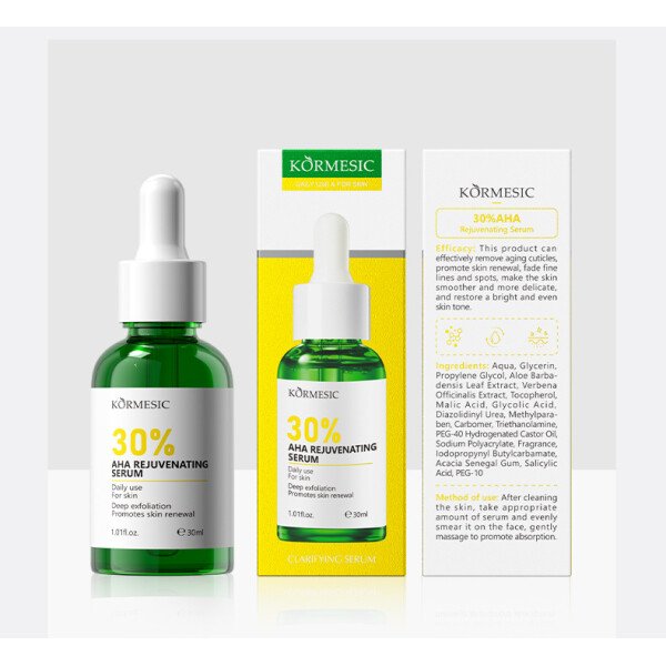 AHA Rejuvenation Niacinamide Brightening Face Serum Hexapeptide Ceramide Panthenol Essence Anti Wrinkle Nourishing Skin Care - Imagen 8