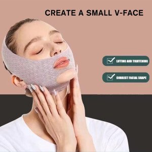 Chin Cheek Slimming Bandage V Line Shaper Lifting Mask Anti Wrinkle Face Strap Sleeping Beauty Tool Gentle Compression Design