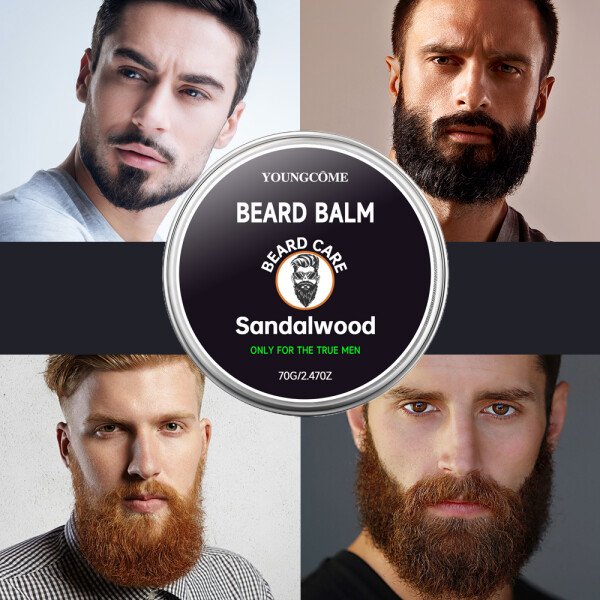 Aceite para el cuidado de la barba, crema para barba, cabello más grueso y abundante, para hombres, tratamiento de aseo, limpieza, reparación, hidratación, viajes, facial - Imagen 6