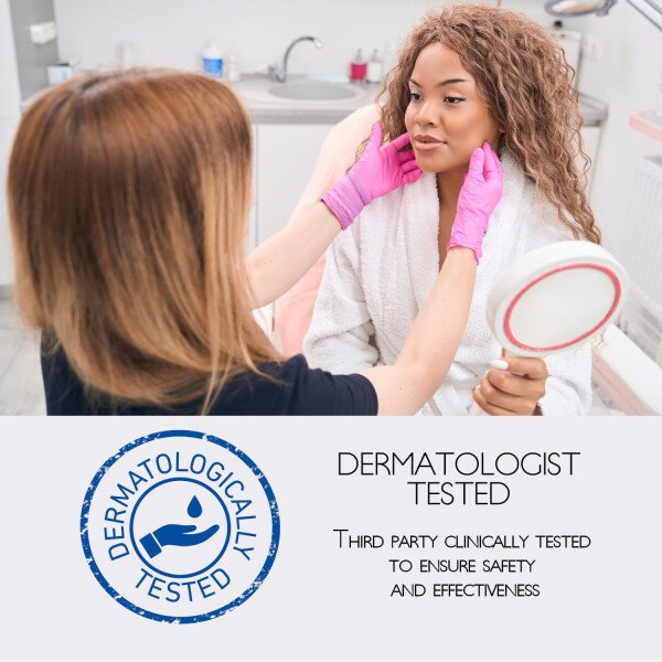 Set de suero facial con vitamina C y colágeno + retinol y vitamina E, probado por dermatólogos, antienvejecimiento, removedor de manchas oscuras, iluminador, sin crueldad, belleza limpia, - Imagen 18