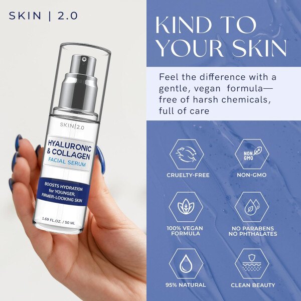 Set de suero facial con vitamina C y colágeno + retinol y vitamina E, probado por dermatólogos, antienvejecimiento, removedor de manchas oscuras, iluminador, sin crueldad, belleza limpia, - Imagen 26