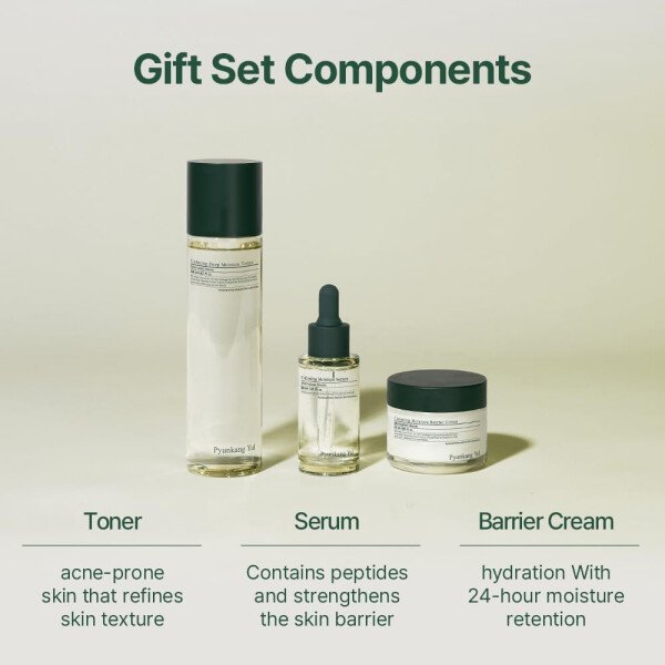 Pyunkang Yul PKY Calming Line - Juego de caja de regalo – Cuidado facial coreano esencial para hidratación diaria, seguro para pieles sensibles y propensas al acné, vegano y libre de crueldad - Imagen 5