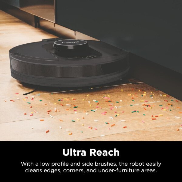 Shark AV2501S AI Ultra Robot Aspiradora, con Matrix Clean, mapeo del hogar, capacidad de 30 días, HEPA sin bolsa, base autovacia, perfecta para pelo de mascotas, Wifi, gris oscuro - Image 12