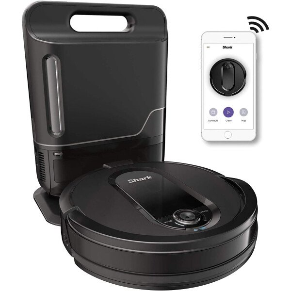 Shark AV2501S AI Ultra Robot Aspiradora, con Matrix Clean, mapeo del hogar, capacidad de 30 días, HEPA sin bolsa, base autovacia, perfecta para pelo de mascotas, Wifi, gris oscuro - Image 32