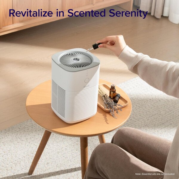 LEVOIT Purificadores de aire para dormitorio y hogar, limpiador de filtro 3 en 1 con esponja de fragancia para un mejor sueño, filtros de humo, alergias, caspa de mascotas, olor, polvo, oficina - Imagen 13
