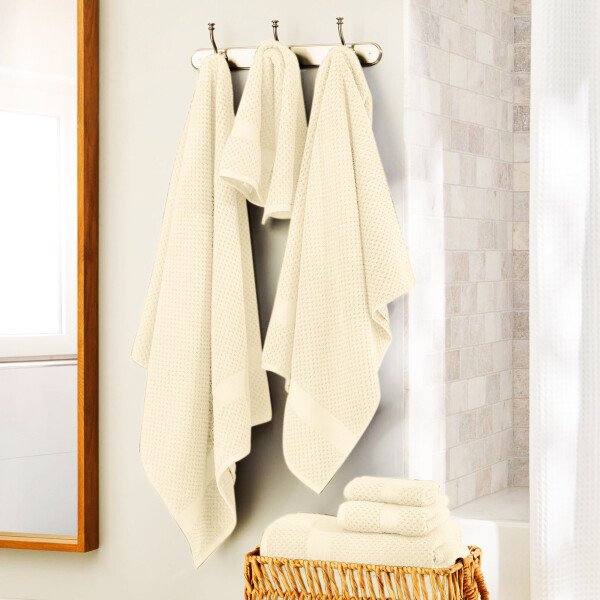 Better Homes & Gardens Signature Soft Juego de Toallas de 6 Piezas con Textura de Palomitas de Maíz, Tortuga Marina - Imagen 68