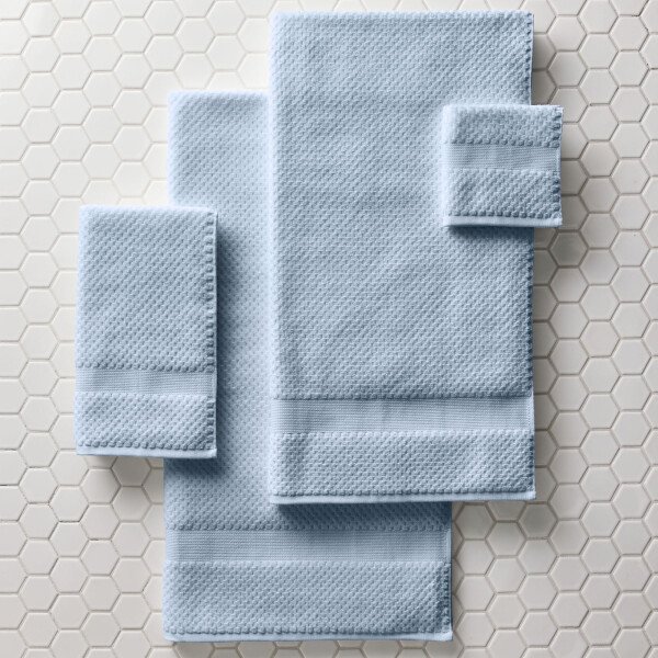 Better Homes & Gardens Signature Soft Juego de Toallas de 6 Piezas con Textura de Palomitas de Maíz, Tortuga Marina - Imagen 116