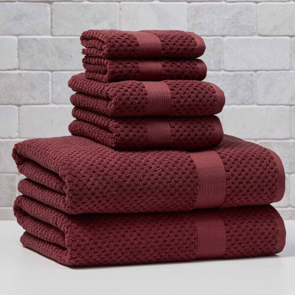 Better Homes & Gardens Signature Soft Juego de Toallas de 6 Piezas con Textura de Palomitas de Maíz, Tortuga Marina - Imagen 136