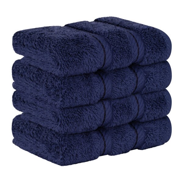 American Soft Linen Sábana de Baño Extragrande de Lujo 40x80, Toalla de Baño Turca XL 100% Algodón, Morado - Imagen 12