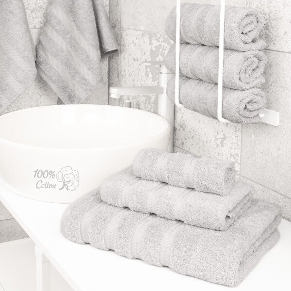 American Soft Linen Sábana de Baño Extragrande de Lujo 40x80, Toalla de Baño Turca XL 100% Algodón, Morado - Imagen 69