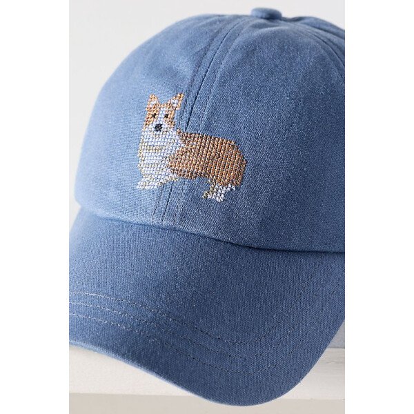 Needlepoint Icon Waxed Canvas Baseball Cap - Imagen 4