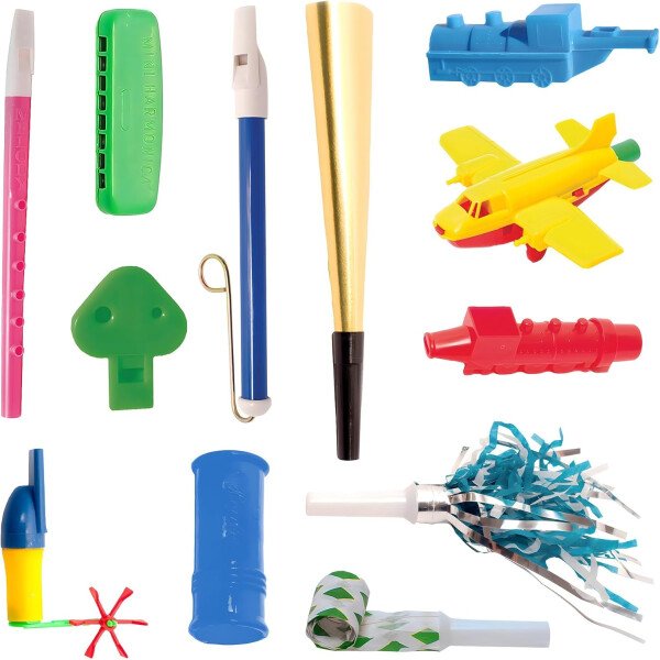 TalkTools Kit de bocina | Terapia de colocación motora oral | Mejora el habla, la colocación de los labios de la lengua | Reduce o elimina el babeo | Calificación abdominal | Flujo de aire oral