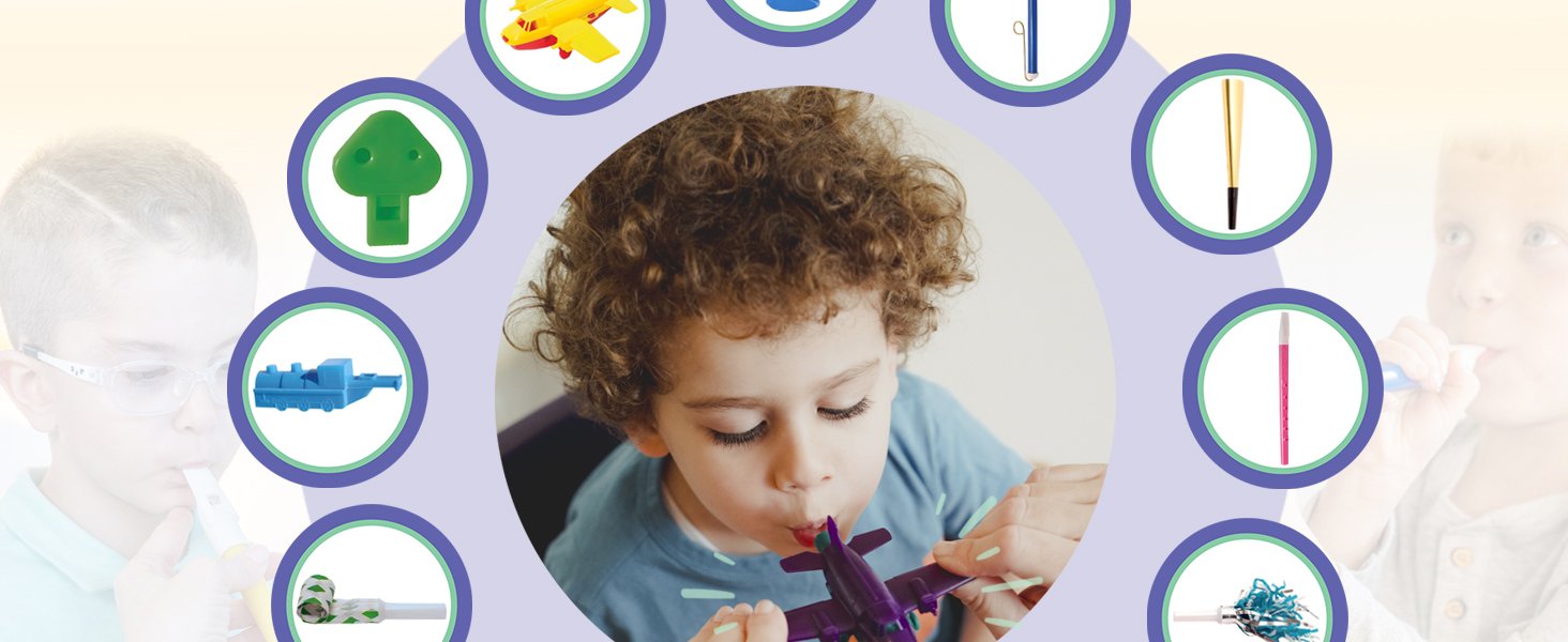 TalkTools Horn Kit | Oral Motor Placement Therapy | Improve Speech, Tongue Lip Placement 2