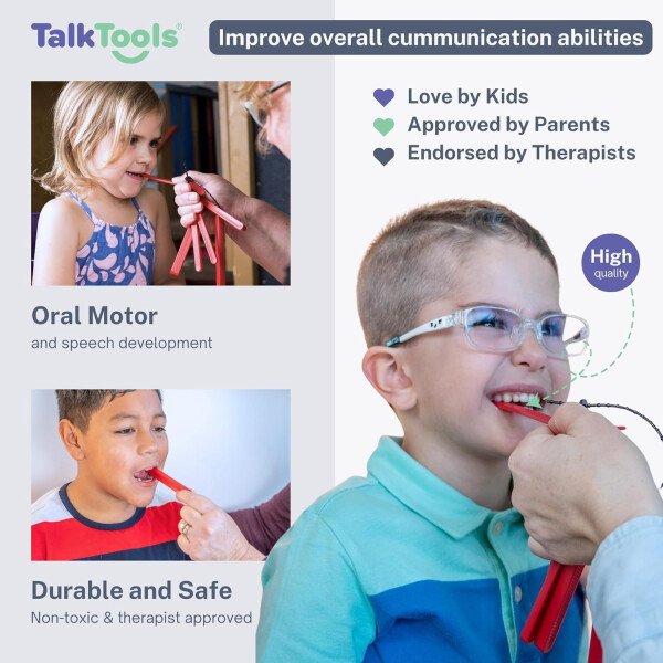 TalkTools Bloques de mordida dental, herramientas de terapia para mejorar la masticación y morder, bloques de mordida dental, abridor oral, accesorios de boca, bloques de mordida dental seguros para - Image 4