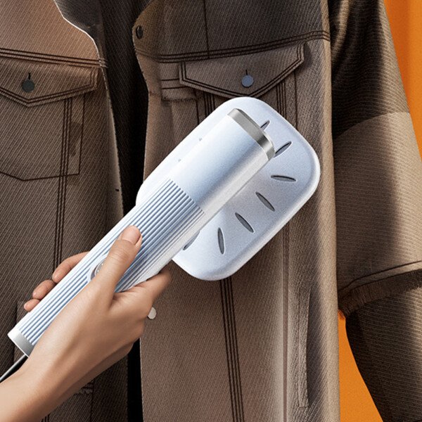 Plancha de vapor portátil de 360°, pequeña plancha de ropa con alimentación por USB, eléctrica, para planchar ropa de tela. - Imagen 3