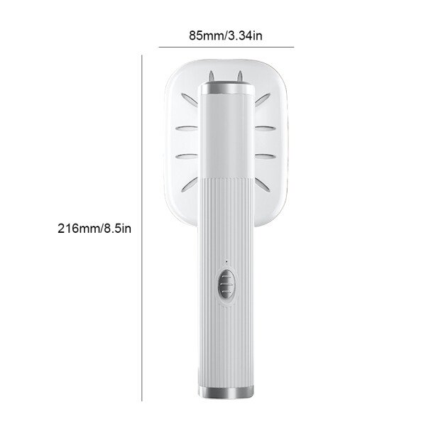 Plancha de vapor portátil de 360°, pequeña plancha de ropa con alimentación por USB, eléctrica, para planchar ropa de tela. - Imagen 6