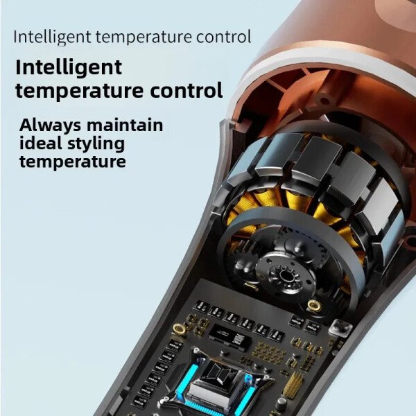 Rizador de pelo automático TINSOL de 32 mm con iones negativos, giratorio, de cerámica, con 3 controles de temperatura inteligentes. - Image 3
