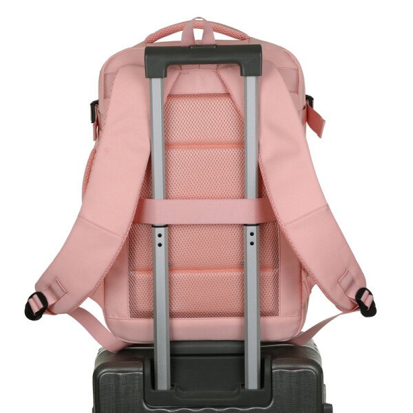 Mochila de viaje de negocios impermeable de gran capacidad para mujer, mochila de viaje ligera con sentido avanzado, bolso para computadora con sentido avanzado para hombre - Imagen 3