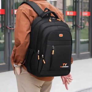 Mochila para hombre, de gran capacidad, impermeable, informal, ajustable, para ordenador.