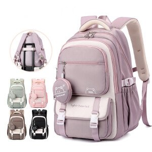 Mochilas impermeables para niñas, mochilas escolares para niños y adolescentes, mochilas de viaje de moda con estampado, mochilas escolares para niños, mochila tipo cartera