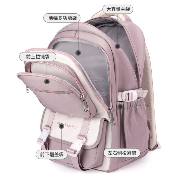 Mochilas impermeables para niñas, mochilas escolares para niños y adolescentes, mochilas de viaje de moda con estampado, mochilas escolares para niños, mochila tipo cartera - Image 4