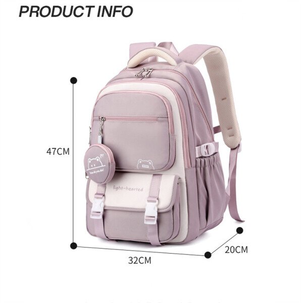 Mochilas impermeables para niñas, mochilas escolares para niños y adolescentes, mochilas de viaje de moda con estampado, mochilas escolares para niños, mochila tipo cartera - Image 5