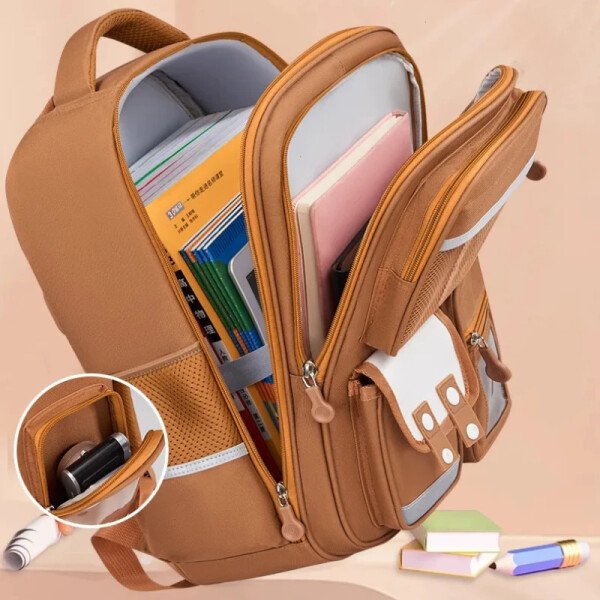 Mochilas escolares para niños de Capybara, mochilas escolares para niños, mochilas escolares para primaria, mochilas ortopédicas, mochilas escolares impermeables para estudiantes, mochilas escolares - Image 3