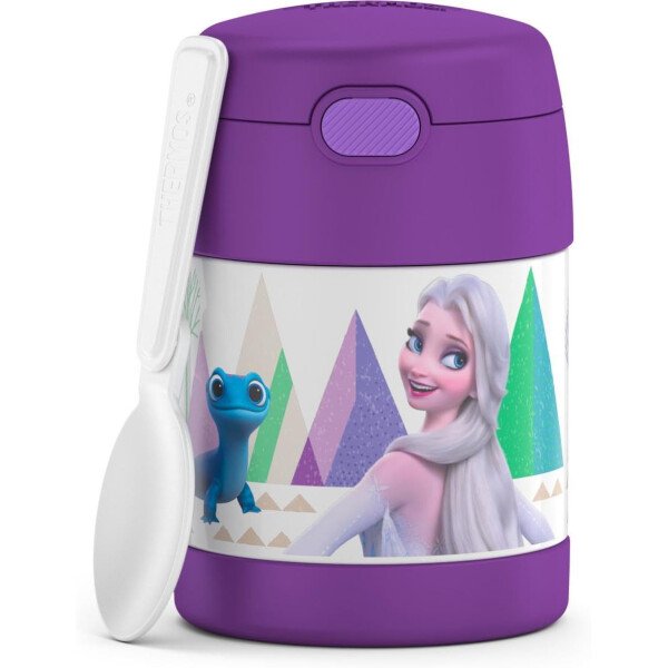 THERMOS FUNTAINER - Recipiente para comida con cuchara plegable para niños, con aislamiento al vacío, de acero inoxidable, 10 onzas, azul marino - Image 61