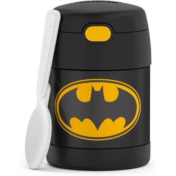 THERMOS FUNTAINER - Recipiente para comida con cuchara plegable para niños, con aislamiento al vacío, de acero inoxidable, 10 onzas, azul marino - Image 123