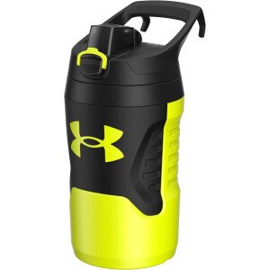 Under Armour Botellas de agua aisladas de 32 onzas, jarra de agua deportiva con asa, gancho para cerca, resistente a fugas para béisbol, fútbol y más, botellas de agua de 32 onzas, botella de agua