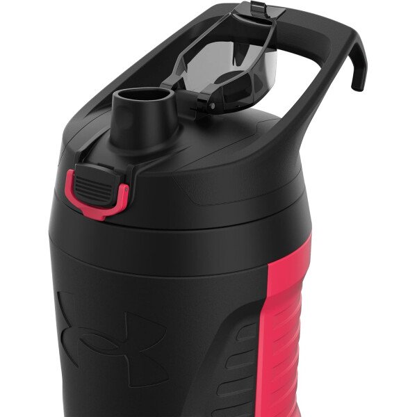 Under Armour Botellas de agua aisladas de 32 onzas, jarra de agua deportiva con asa, gancho para cerca, resistente a fugas para béisbol, fútbol y más, botellas de agua de 32 onzas, botella de agua - Imagen 49