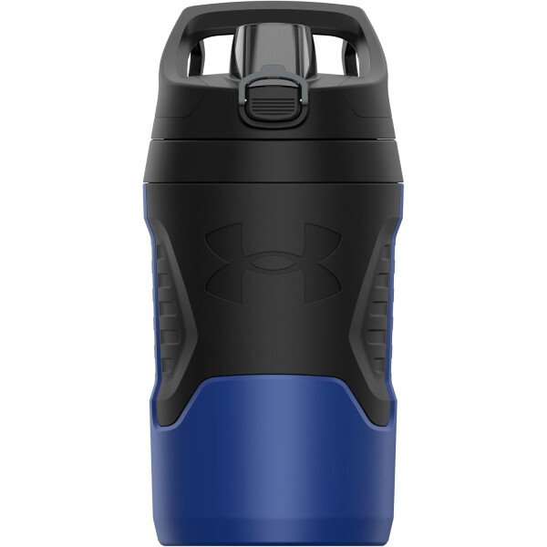 Under Armour Botellas de agua aisladas de 32 onzas, jarra de agua deportiva con asa, gancho para cerca, resistente a fugas para béisbol, fútbol y más, botellas de agua de 32 onzas, botella de agua - Imagen 54
