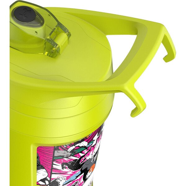 Under Armour Botellas de agua aisladas de 32 onzas, jarra de agua deportiva con asa, gancho para cerca, resistente a fugas para béisbol, fútbol y más, botellas de agua de 32 onzas, botella de agua - Imagen 66