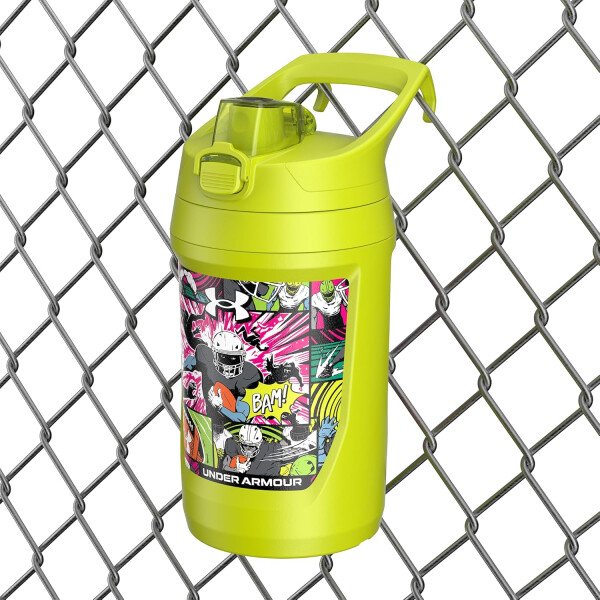 Under Armour Botellas de agua aisladas de 32 onzas, jarra de agua deportiva con asa, gancho para cerca, resistente a fugas para béisbol, fútbol y más, botellas de agua de 32 onzas, botella de agua - Imagen 68