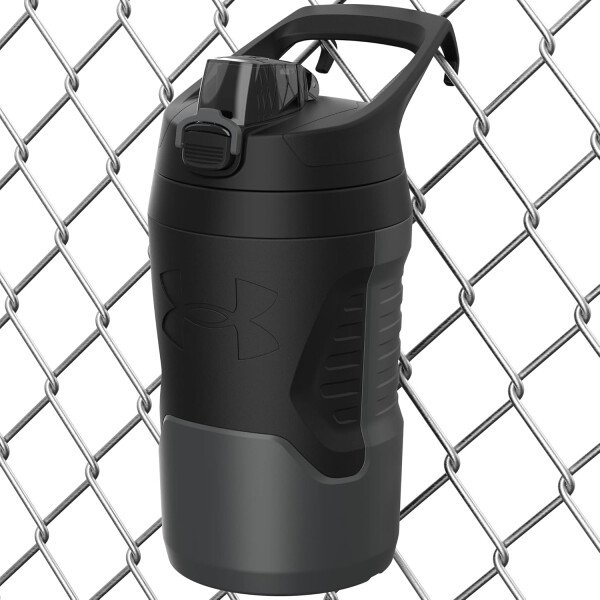 Under Armour Botellas de agua aisladas de 32 onzas, jarra de agua deportiva con asa, gancho para cerca, resistente a fugas para béisbol, fútbol y más, botellas de agua de 32 onzas, botella de agua - Imagen 81