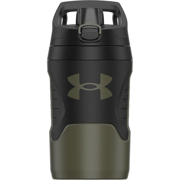 Under Armour Botellas de agua aisladas de 32 onzas, jarra de agua deportiva con asa, gancho para cerca, resistente a fugas para béisbol, fútbol y más, botellas de agua de 32 onzas, botella de agua - Imagen 83