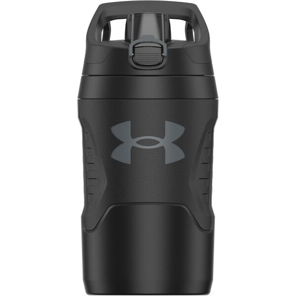 Under Armour Botellas de agua aisladas de 32 onzas, jarra de agua deportiva con asa, gancho para cerca, resistente a fugas para béisbol, fútbol y más, botellas de agua de 32 onzas, botella de agua - Imagen 99