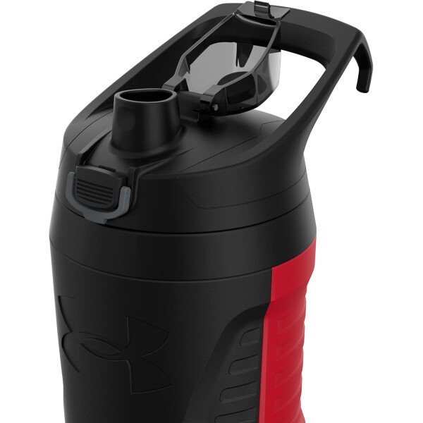 Under Armour Botellas de agua aisladas de 32 onzas, jarra de agua deportiva con asa, gancho para cerca, resistente a fugas para béisbol, fútbol y más, botellas de agua de 32 onzas, botella de agua - Imagen 118