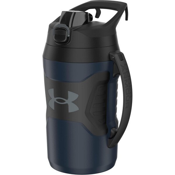 Under Armour - Botella de agua de medio galón con aislamiento, 64 onzas con asa, jarra deportiva, gancho para cerca, resistente a fugas, para béisbol, fútbol y más - Image 13
