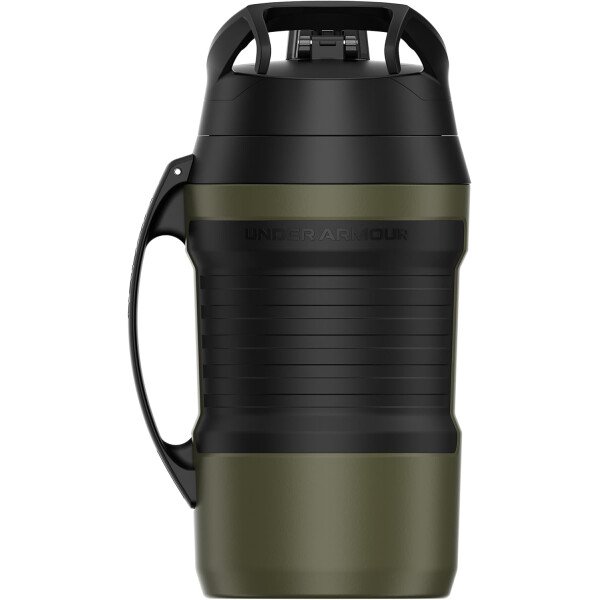 Under Armour - Botella de agua de medio galón con aislamiento, 64 onzas con asa, jarra deportiva, gancho para cerca, resistente a fugas, para béisbol, fútbol y más - Image 18