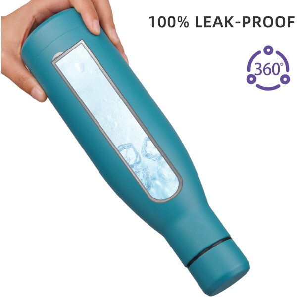 BJPKPK Botella de agua aislada de 12 onzas Samll de acero inoxidable, reutilizable, termo metálico que mantiene el frío y el calor, naranja atardecer - Image 178
