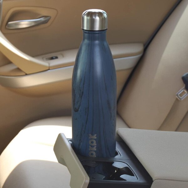 BJPKPK Botella de agua aislada de 12 onzas Samll de acero inoxidable, reutilizable, termo metálico que mantiene el frío y el calor, naranja atardecer - Image 213